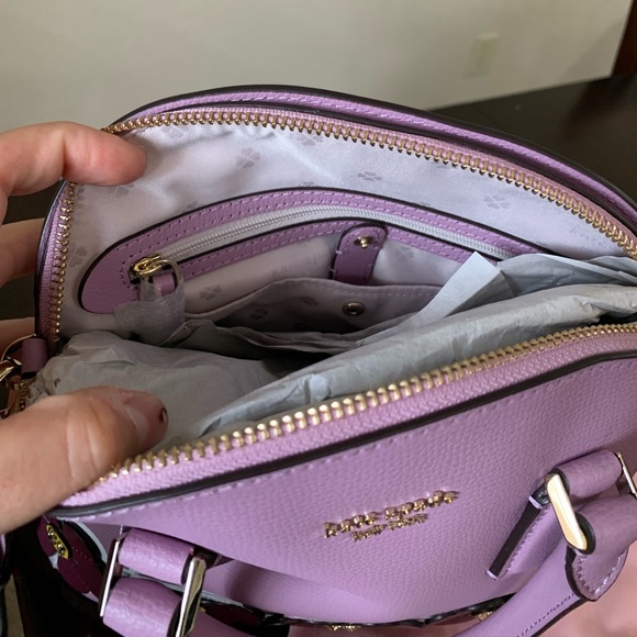 ♠️SOLD Kate Spade Orchid Multi Sylvia Satchel - Picture 4 of 6